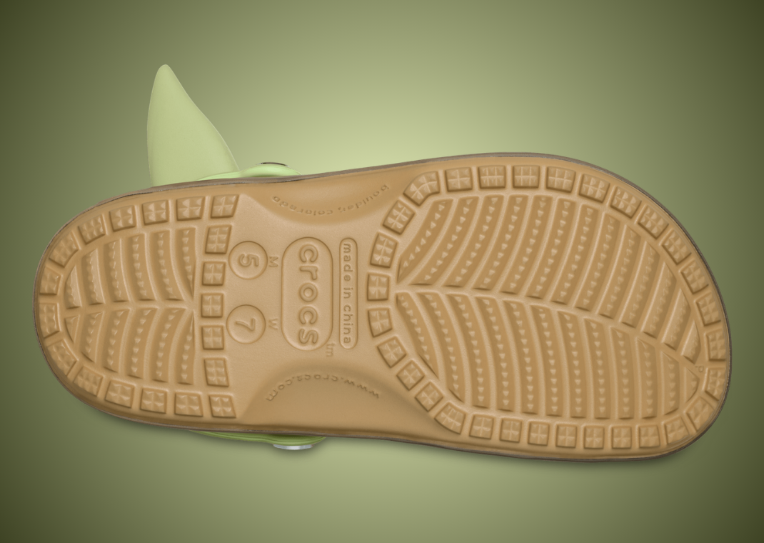 Star Wars x Crocs Classic Clog Grogu - Bottom