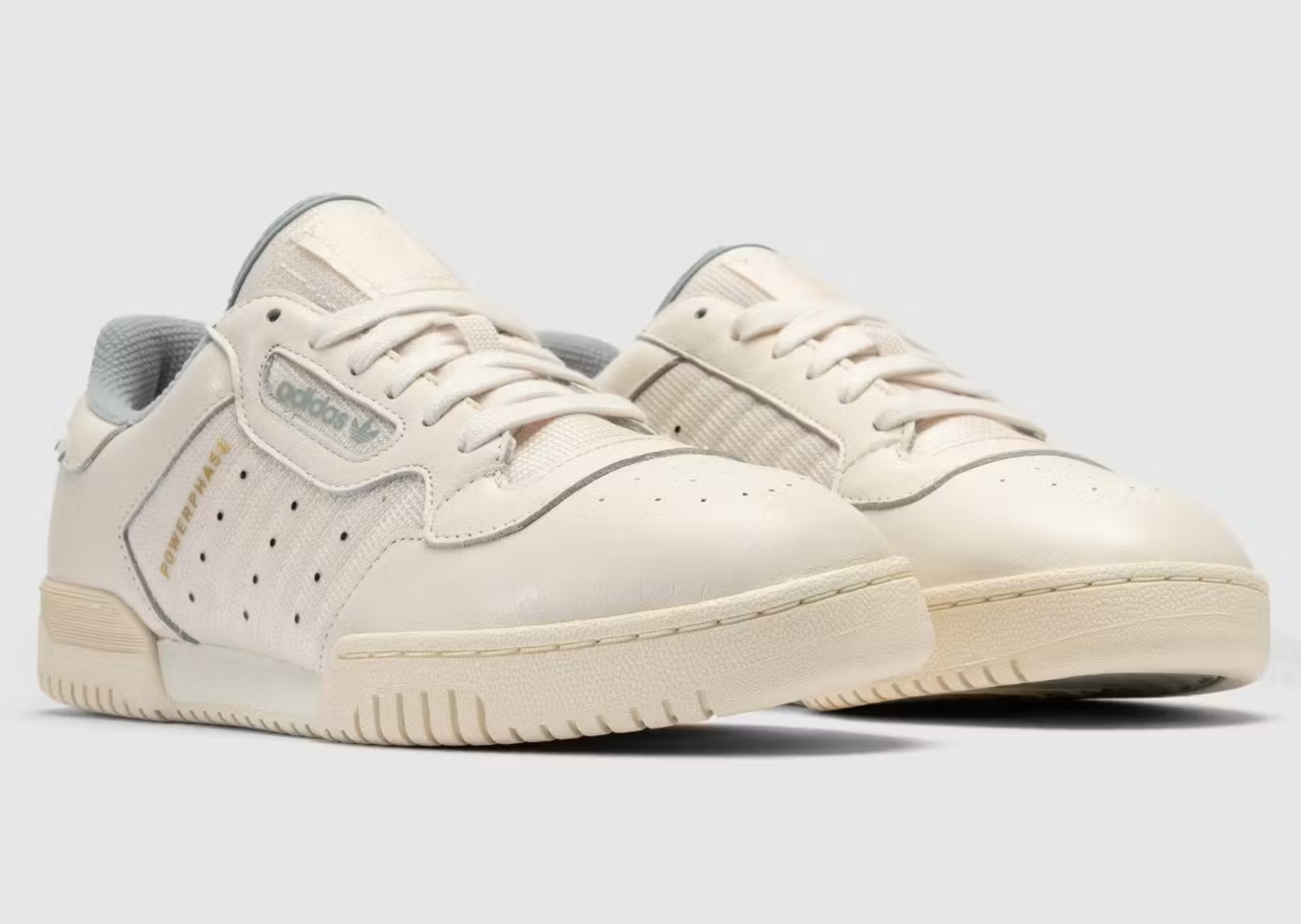 The Whitaker Group x adidas Powerphase Do Not Duplicate White Mint - Angle