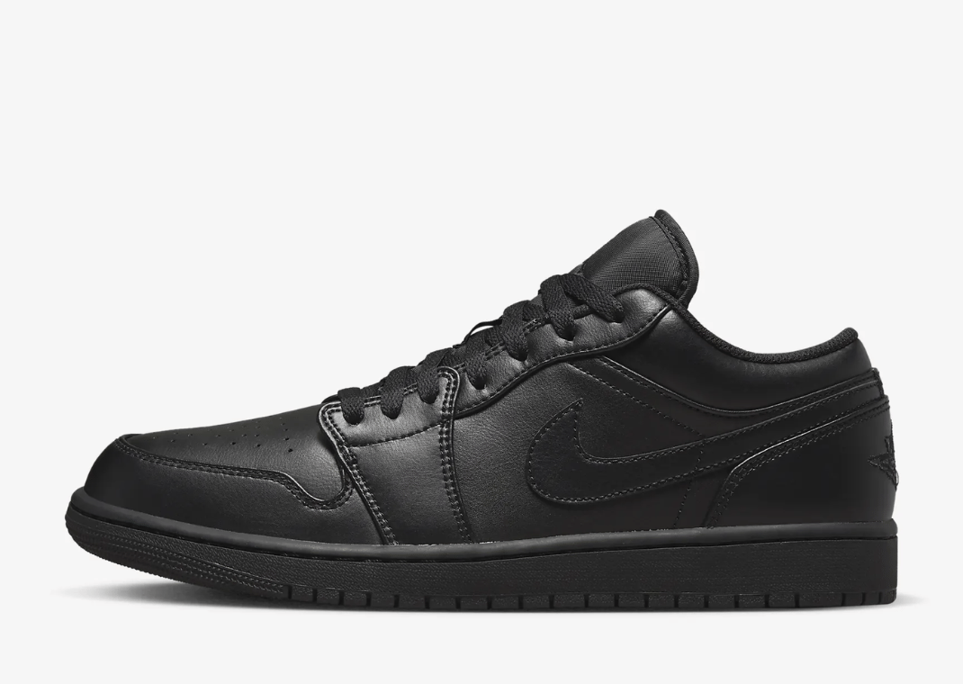 Air Jordan 1 Low Triple Black