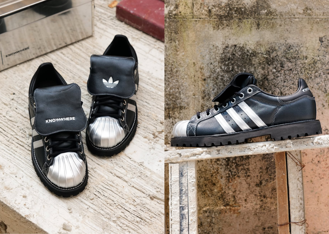 Knowwhere Studios x adidas Superstar Tought Feet, No Defeat