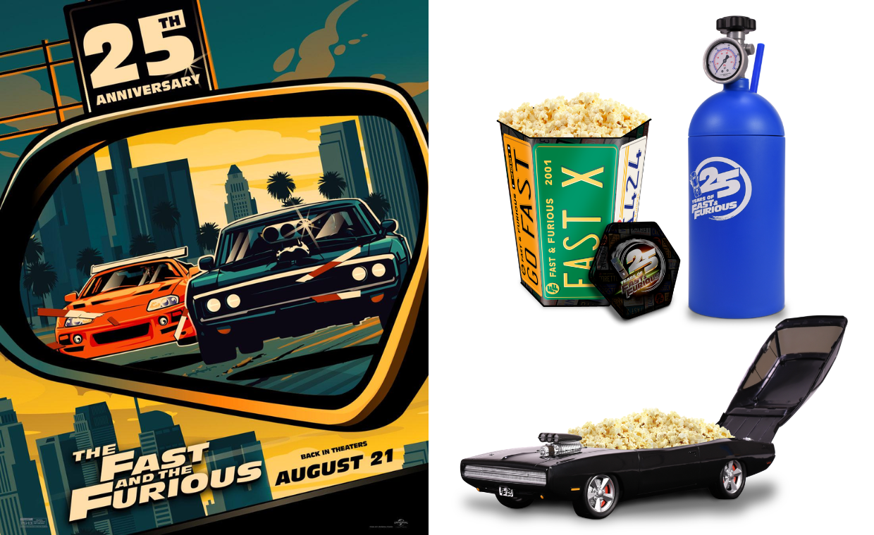 The Fast and the Furious Races Back to Theaters for 25th Anniversary