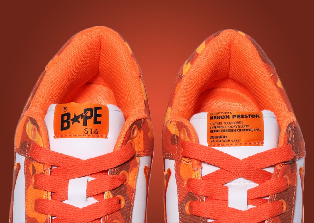 A Bathing Ape Links With Heron Preston On A BAPE STA And More