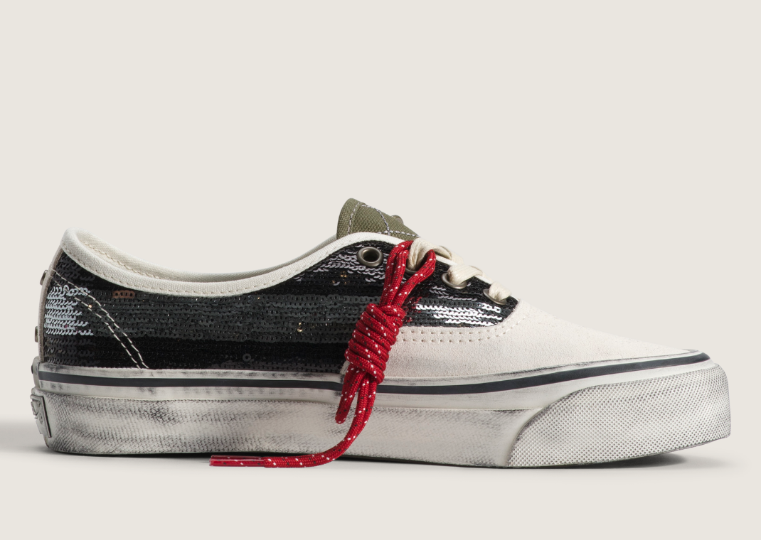 Vans Authentic La Habana Black White - Medial