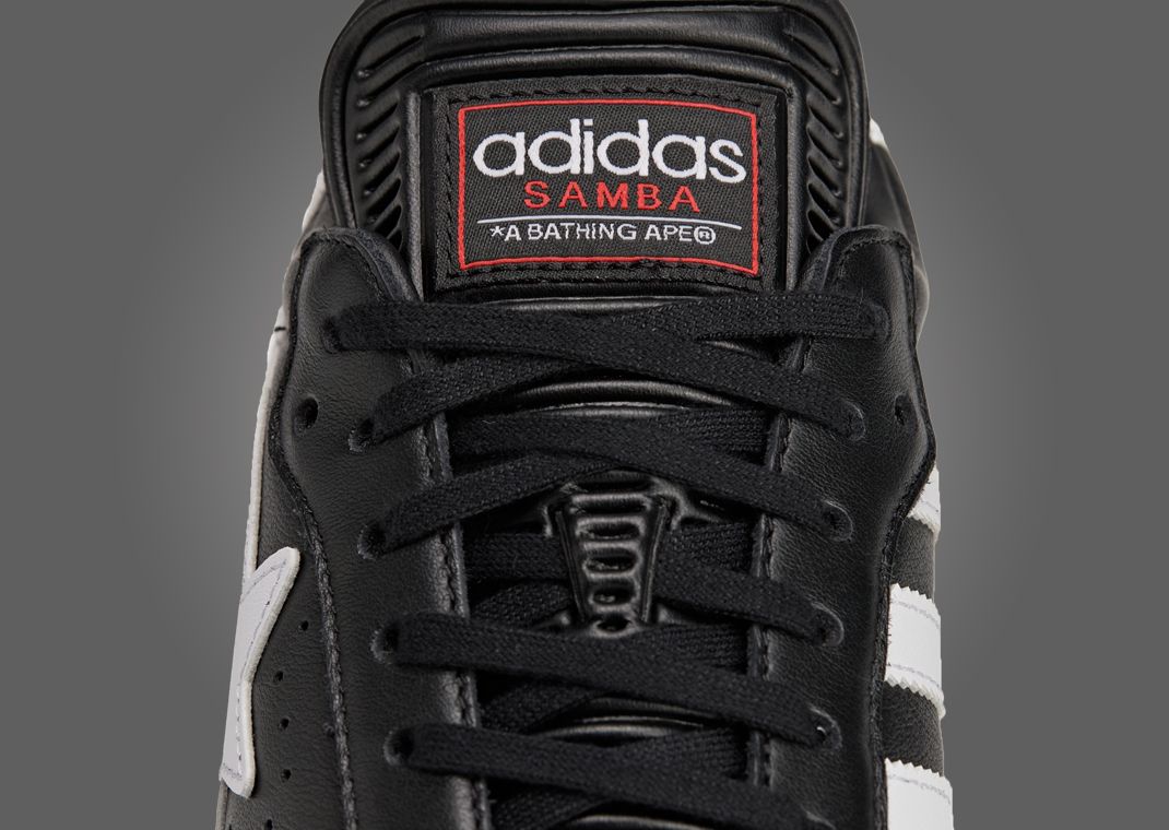 Bape x adidas Football Pack Samba - Detail