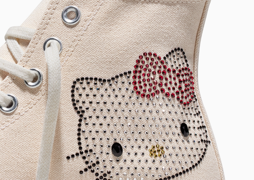 Hello Kitty x Converse Chuck Taylor 70 Swarovski - Detail
