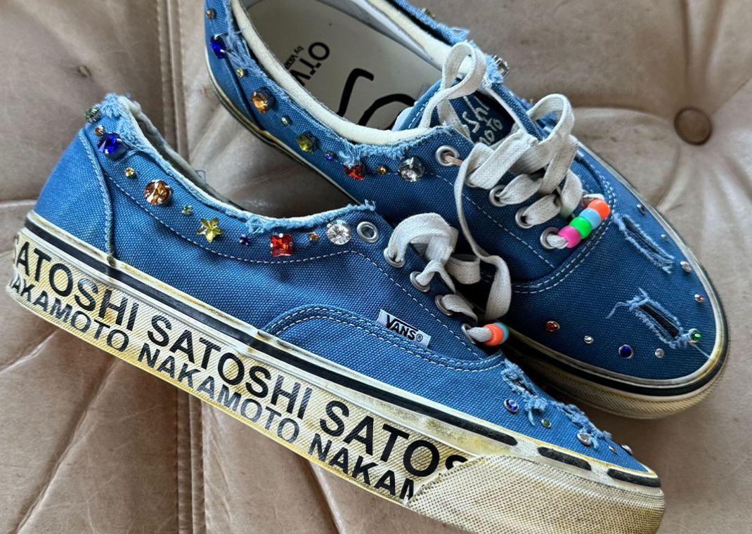 Satoshi Nakamoto x Vans Era 95 Blue
