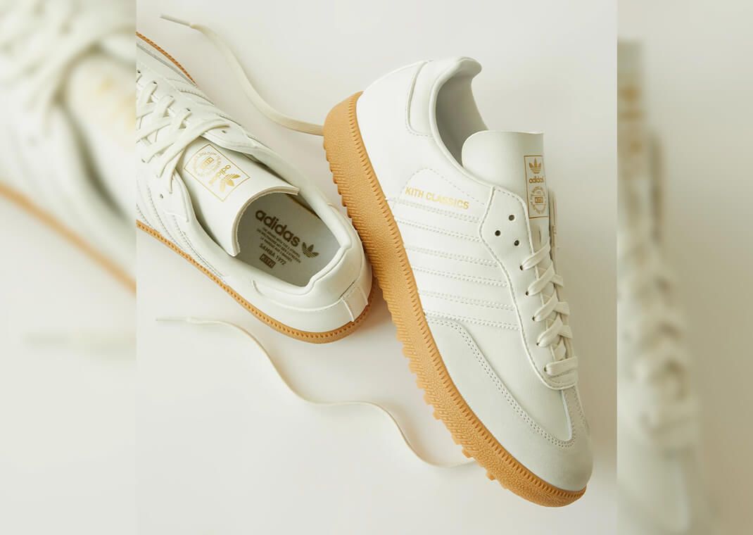 The Kith x adidas Samba Golf Pack Releases August 7