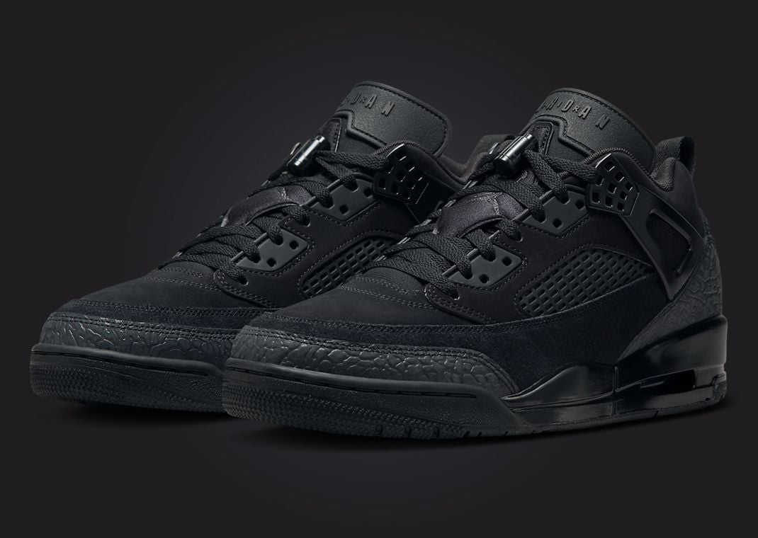 Jordan Spizike Low Black Cat