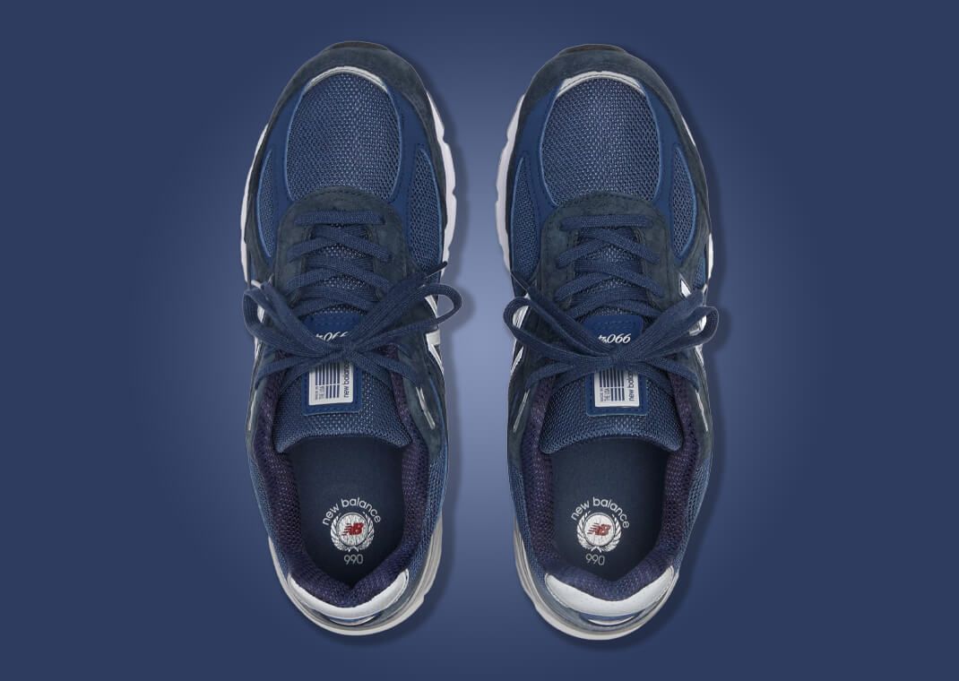 ニューバランス 990V4 MADE IN USA NAVY 26cm New Balance – 990v4 'Made in USA' Navy – Tenue de Nîmes