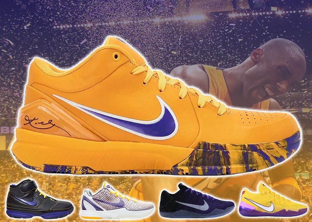 Nike Kobe 4 Draft Pack Lakers