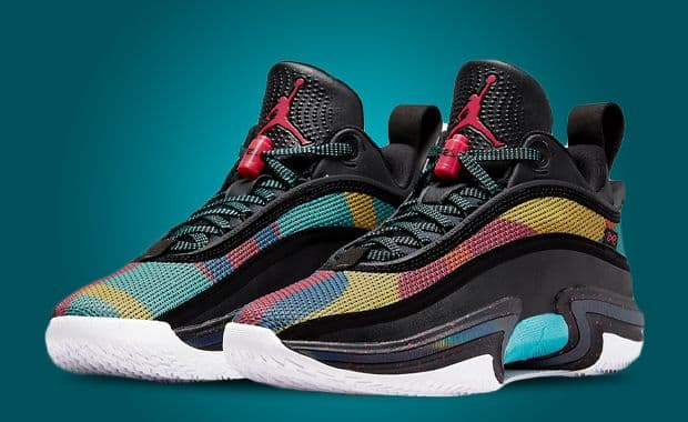 An Artful Multi-Color Print Covers This Air Jordan 36 Low