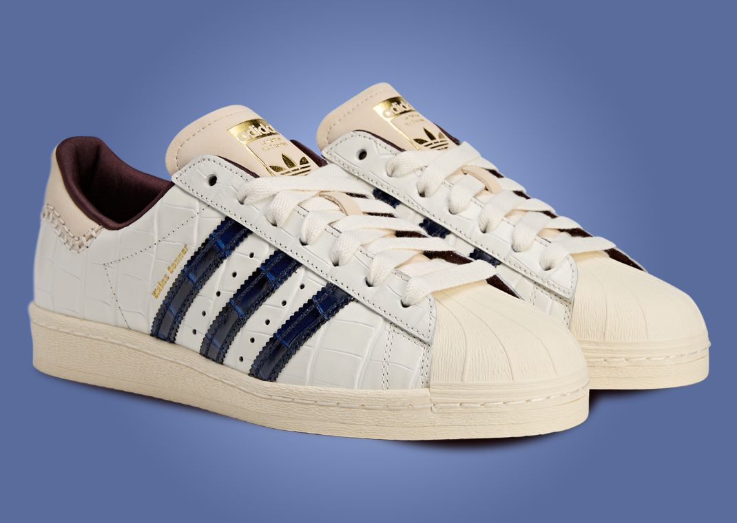 Wales Bonner x adidas Superstar Croc Angle