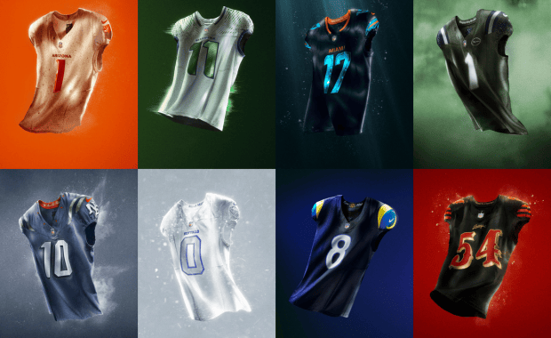 Nike and the NFL Unveil Eight NFL Rivalries Uniforms for 2025