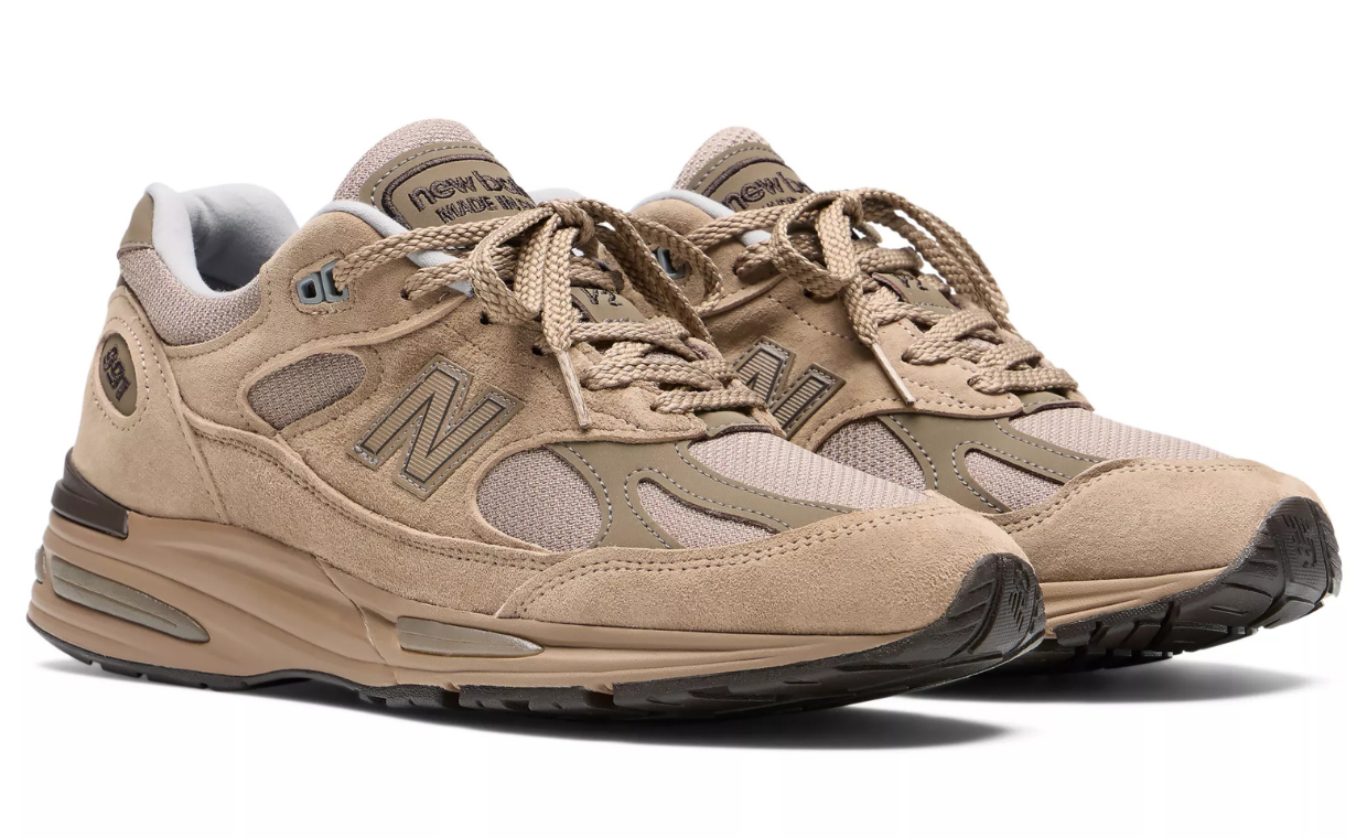 The New Balance 991v2 Made In UK Gets an Earthy Walnut Colorway