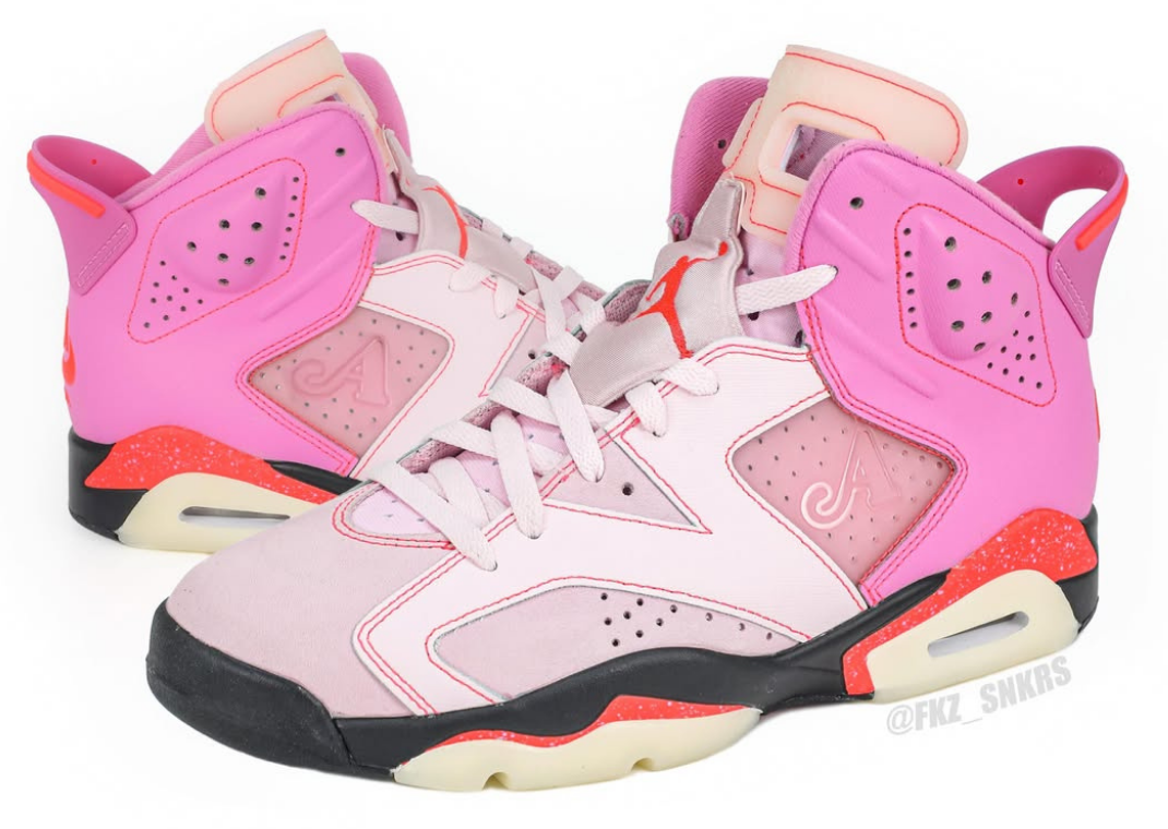 Awake NY x Air Jordan 6 Retro Playful Pink
