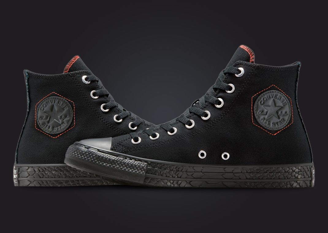 Dungeons & Dragons x Converse Chuck Taylor All Star Black Red Medial