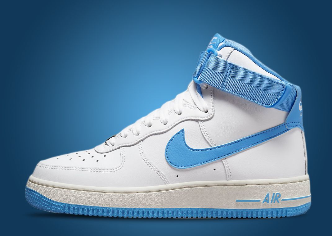 Nike Air Force 1 High Columbia Blue Returning As University Blue
