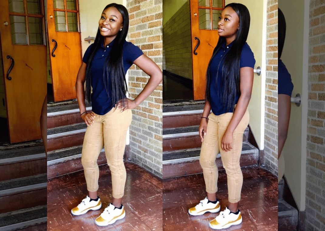 Dana Evans Wearing "Closing Ceremony" Jordan 11 Low For Her Senior Year of High School