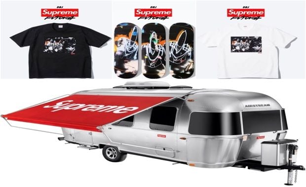 Supreme Spring Summer 2022 Week 15 - Futura 2000, Airstream® Travel Trailer and more! 