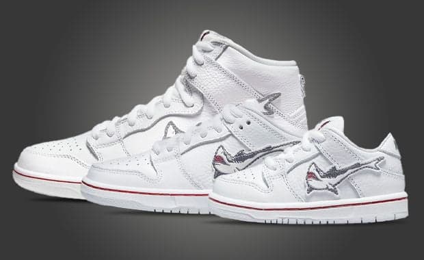 Where To Buy The Oski x Nike SB Dunk High Great White Shark