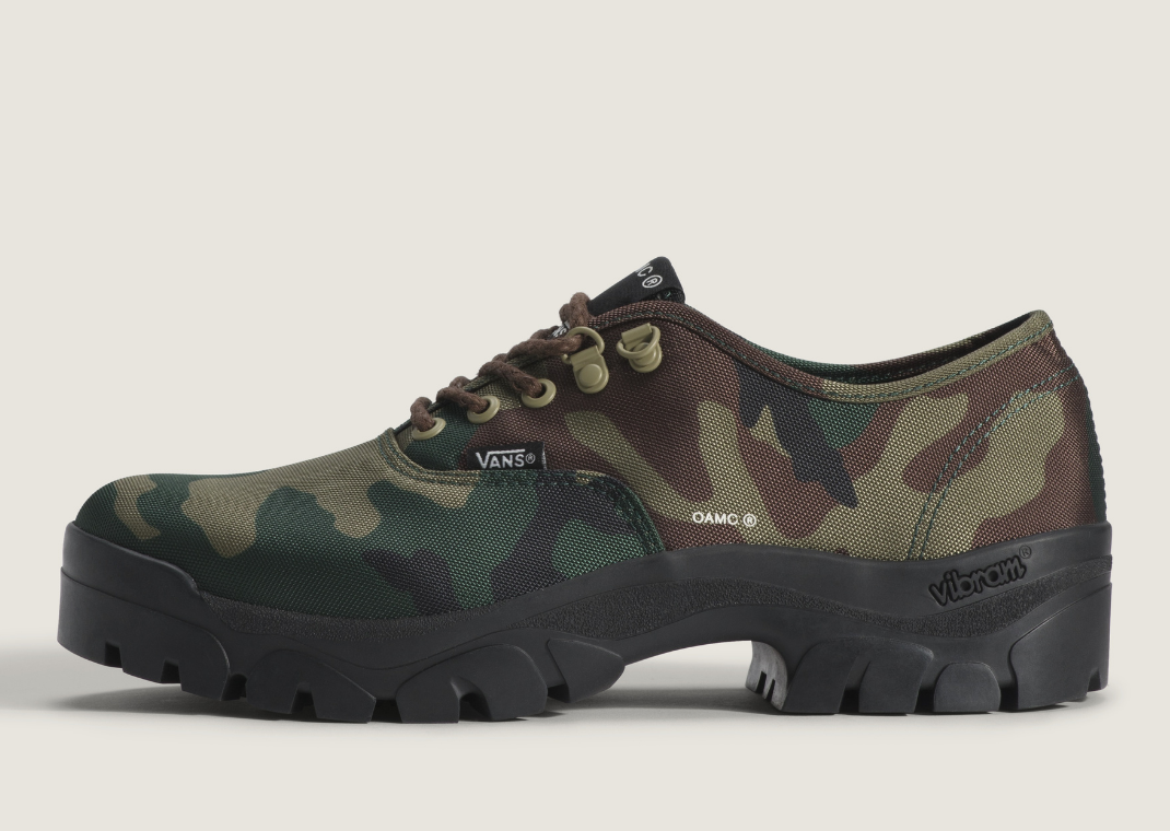 OAMC x Vans OTW Authentic Oxford Camo - Lateral