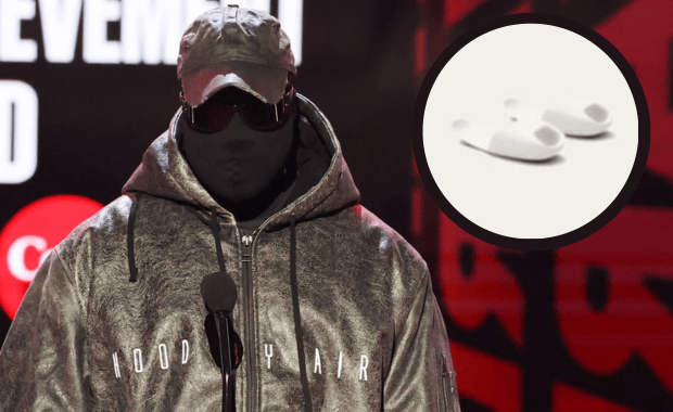 Kanye West Teases New Yeezy Slides Without adidas