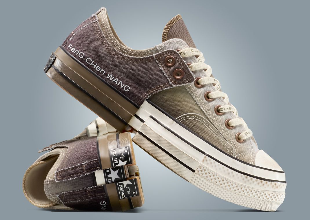 Feng Chen Wang x Converse Chuck 70 2-in-1 Ox Brown Angle