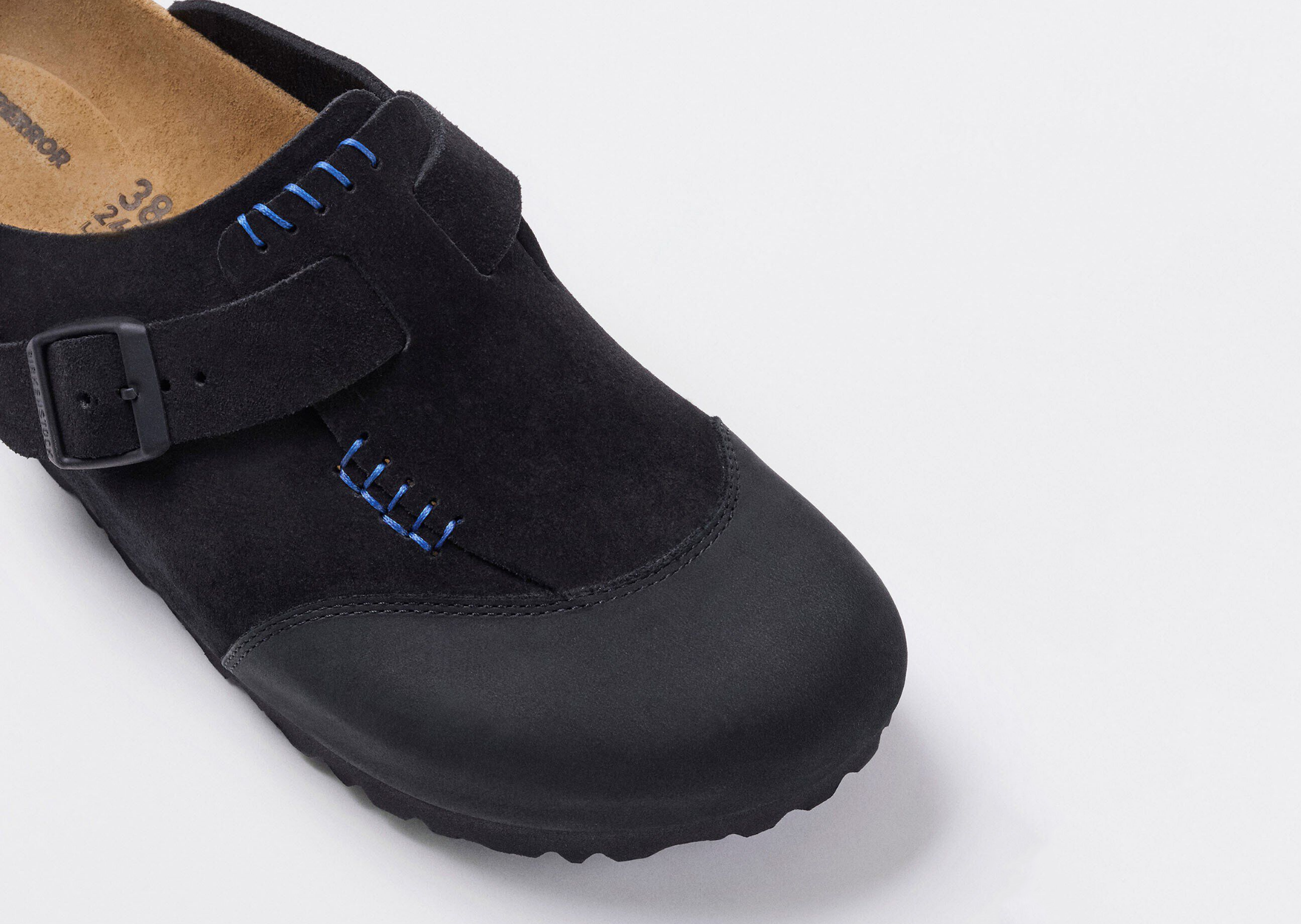 Ader Error x Birkenstock Boston Cap LEVEL Black - Detail