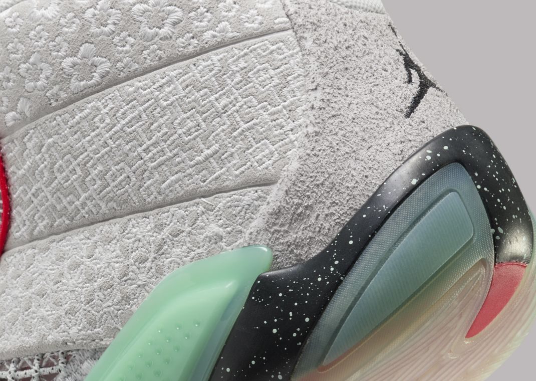 Rui Hachimura x Air Jordan 38 Heel Detail