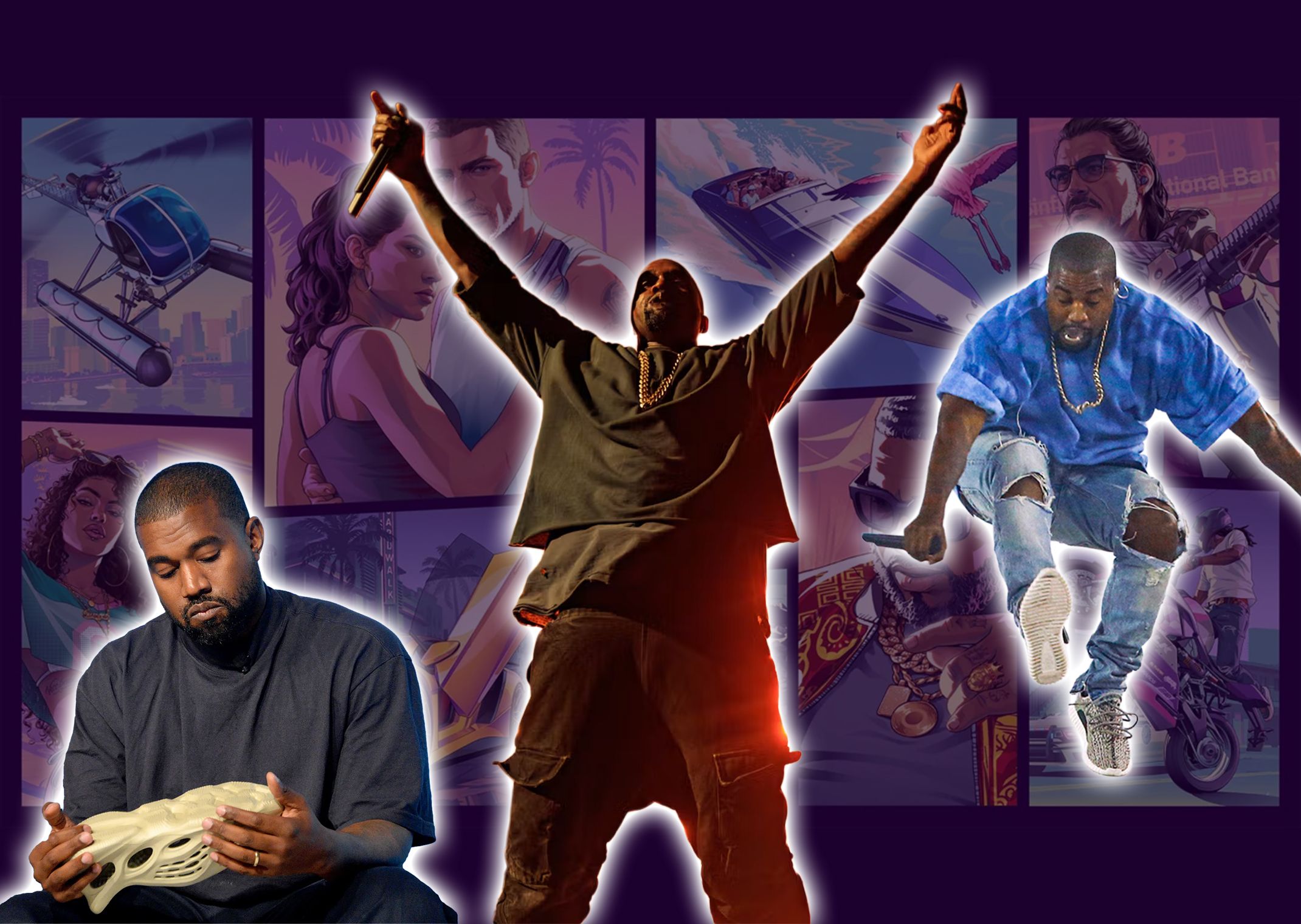 Kanye West entire adidas run took place between GTA 5 and GTA 6