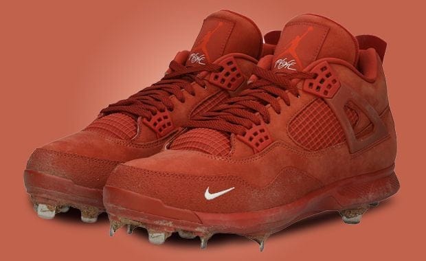 Mookie Betts’ Game-Worn Nigel Sylvester x Air Jordan 4 Retro Brick by Brick is Selling for $5,000