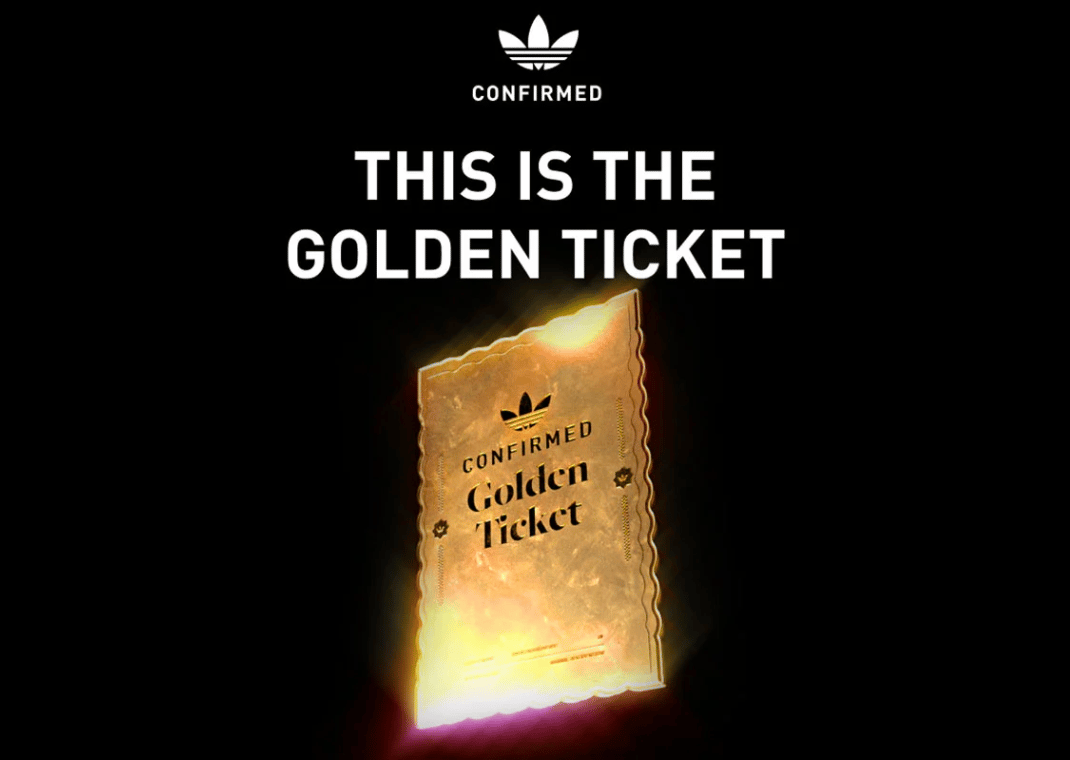 adidas CONFIRMED Golden Ticket