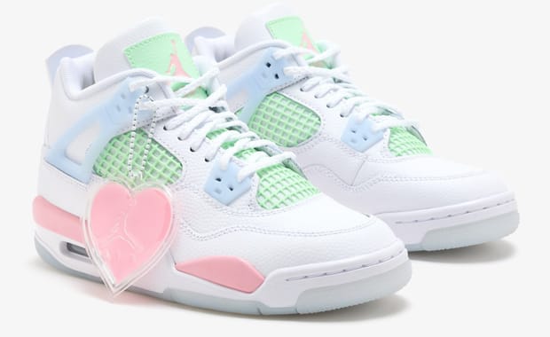 Jordan Adds Another Air Jordan 4 to the Valentine’s Day Collection, this time for the Kids
