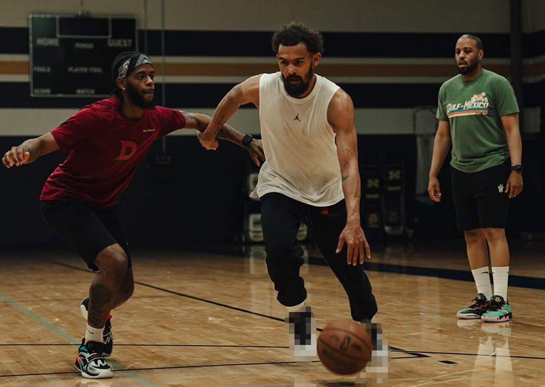 Trae Young teasing the Air Jordan 40