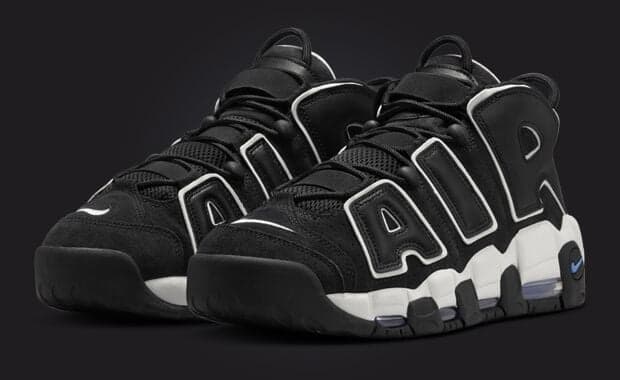 Nike Air More Uptempo Black Star Blue