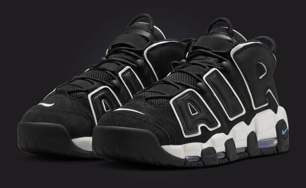 Nike Air More Uptempo Black Star Blue