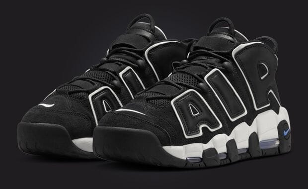 The Nike Air More Uptempo Black Star Blue Releases Spring 2024