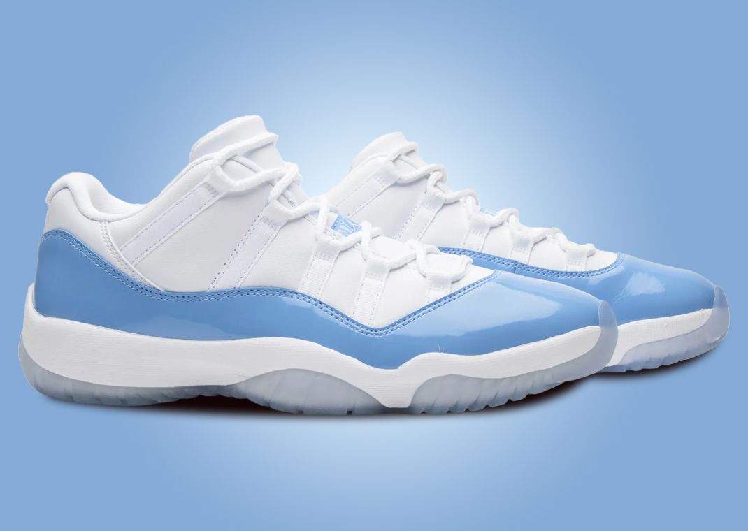 値下げ！Jordan Air Jordan 11 Low ホワイト/ブルー The Air Jordan 11 Retro Low White University Blue Returns