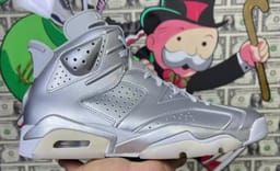 PSG is Turning the Jordan 6 Into a Block of Silver