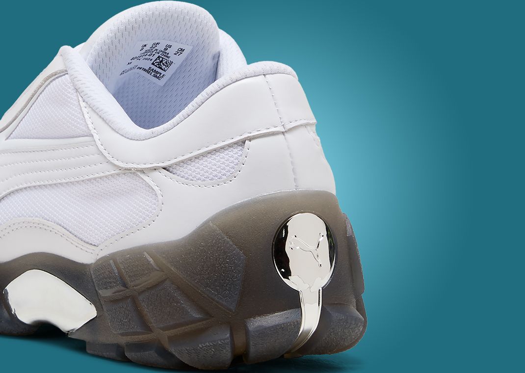 Skepta x Puma Forever White Heel Detail