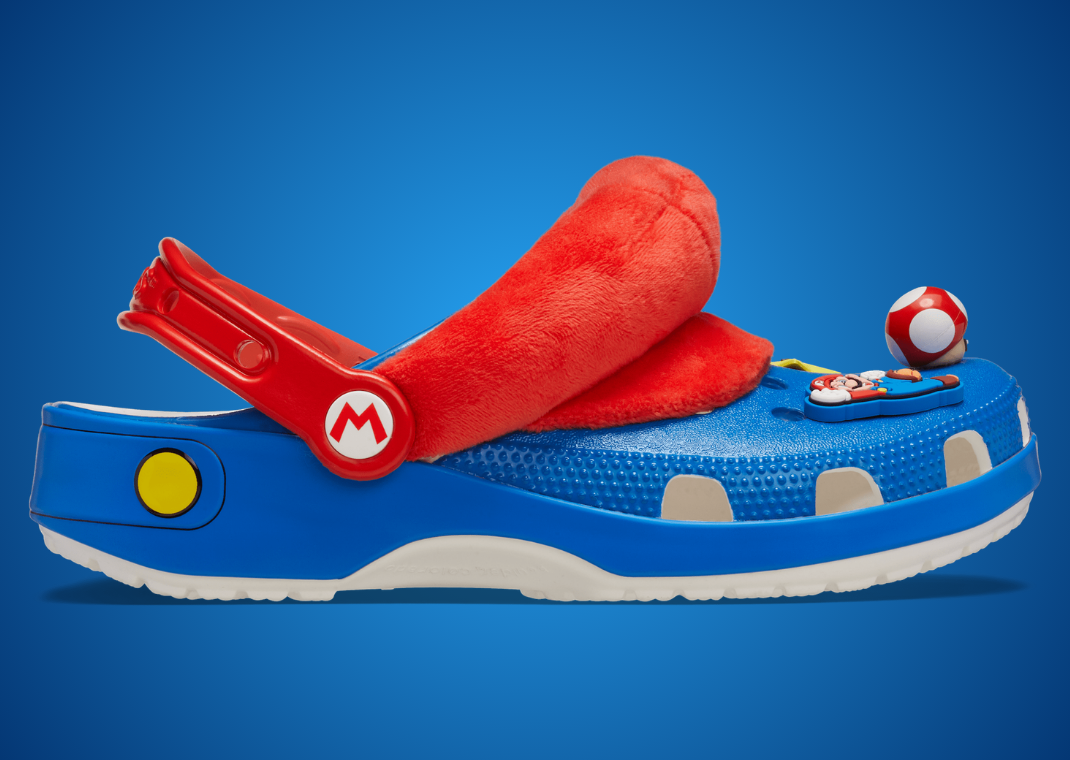 Nintendo x Crocs Classic Clog Mario - Lateral