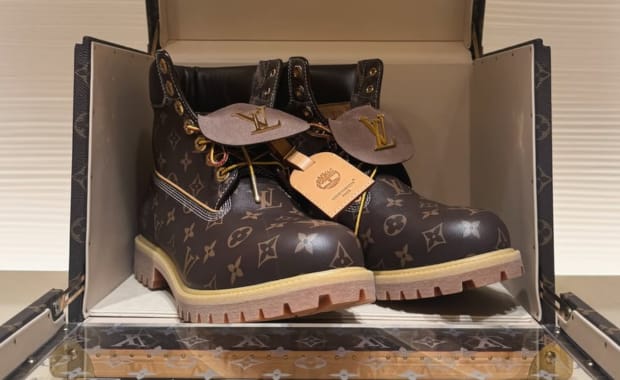 Pharrell Only Made 50 Pairs of these $85,000 Louis Vuitton x Timberland Boots 