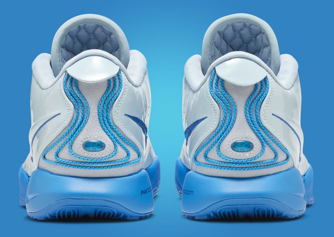 Nike LeBron 21 Blue Diver Heel