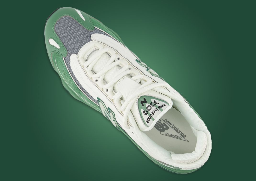 New Balance 1000 Green Grey Top