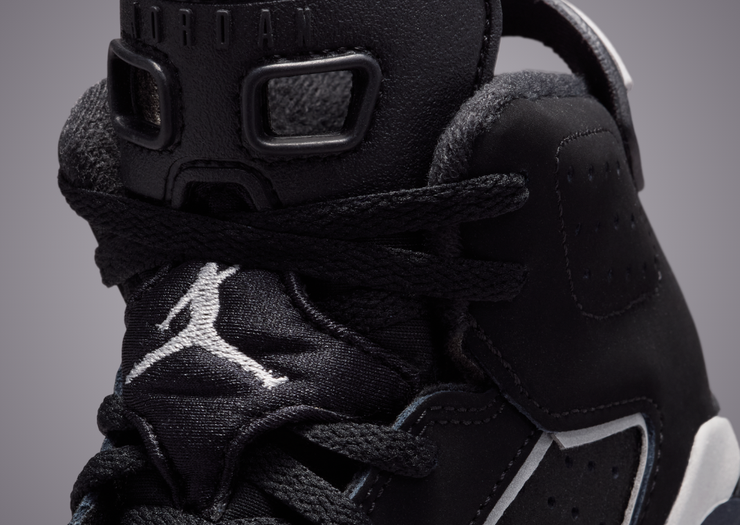 Air Jordan 6 Retro Cap & Gown tongue details