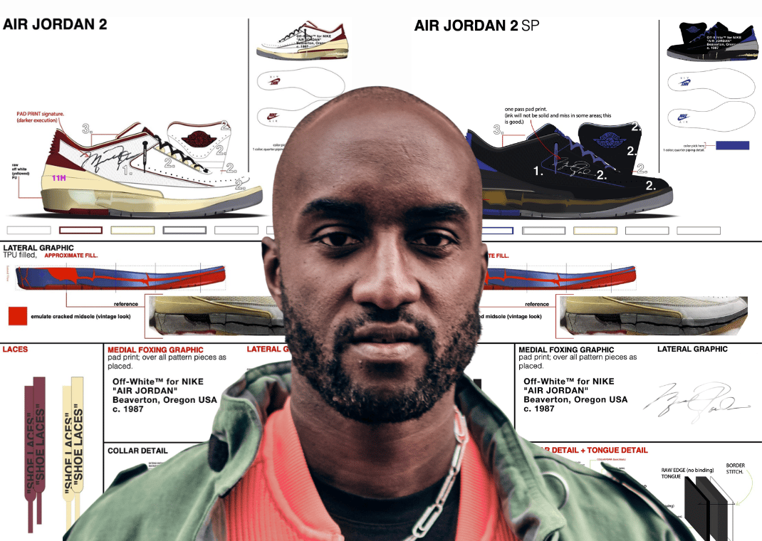 Virgil Abloh and the Off-White x Air Jordan 2 Retro Low Pack