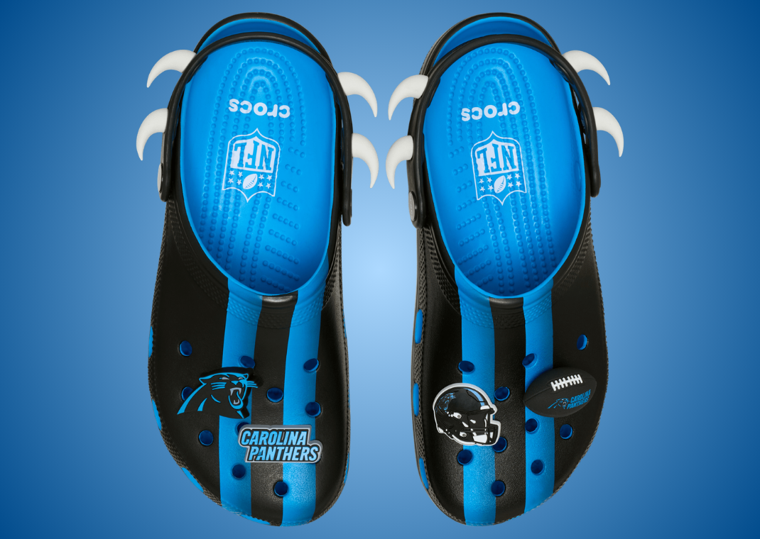 NFL x Crocs Classic Clog Carolina Panthers - Top