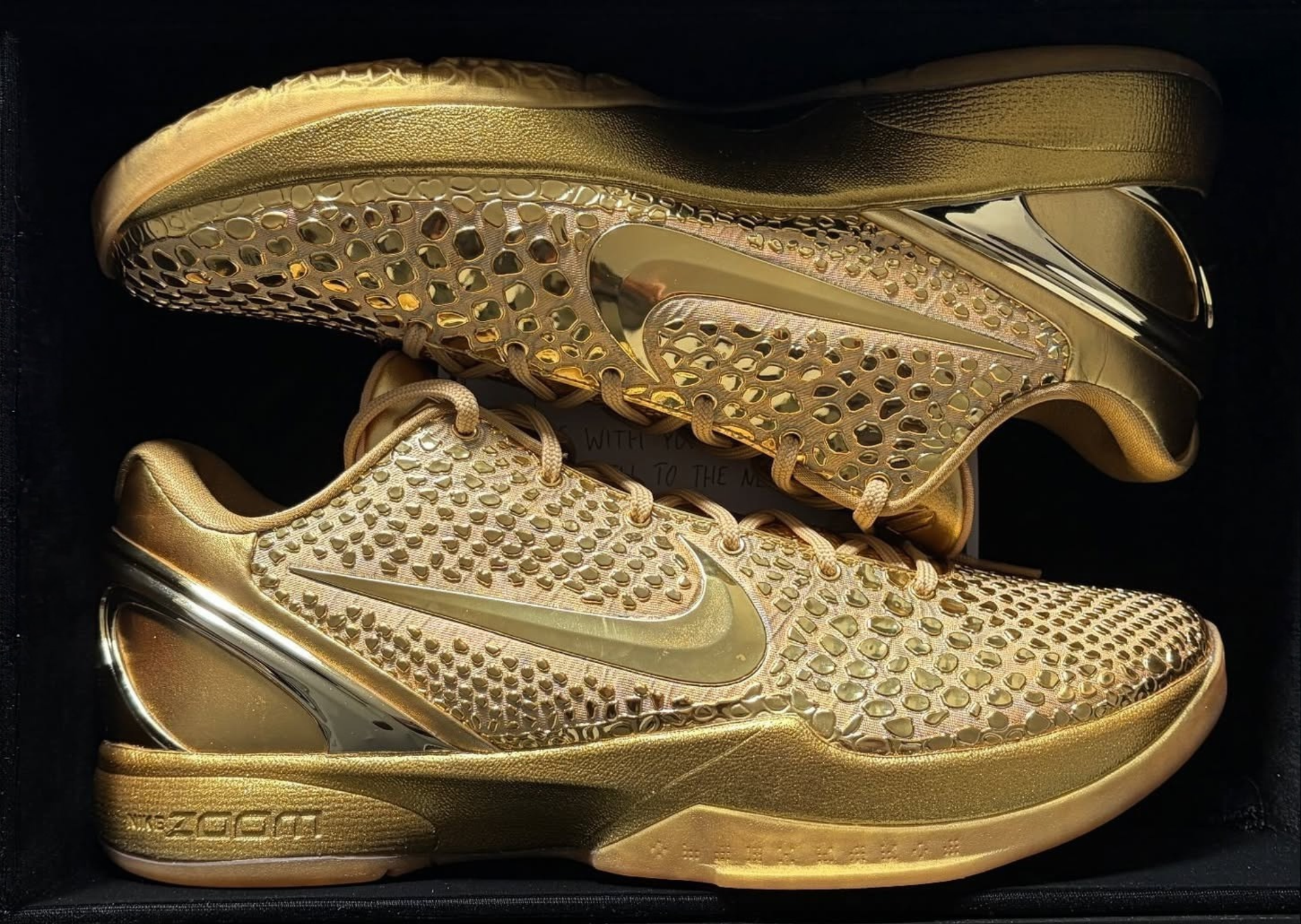 Nike Kobe 6 Protro Jalen Brunson Gold PE