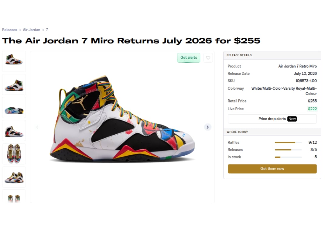 Air Jordan 7 Retro Miro