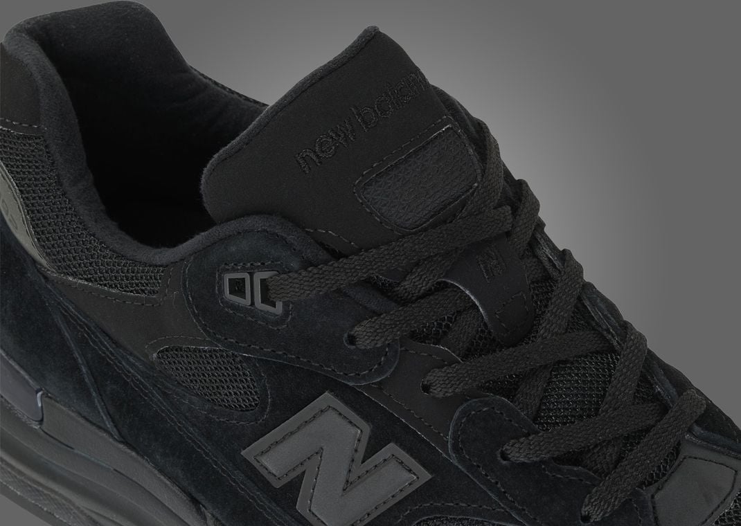 New Balance 992 Made in USA Triple Black